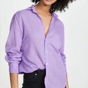 Frank & Eileen EUC ‘Barry’ Luxury Italian Linen Button Down in Lavender. SzMed 🔥